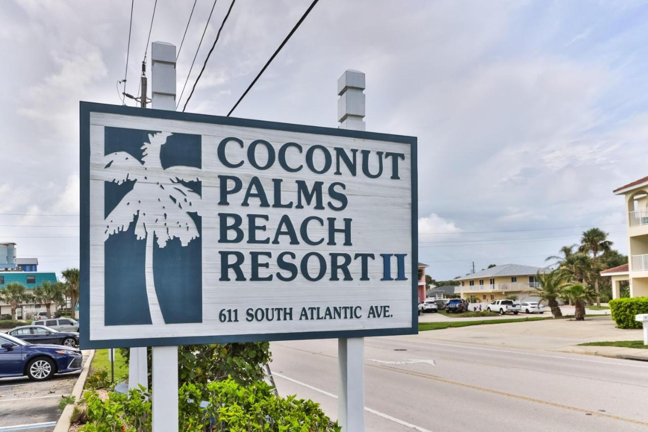 Oceanfront Coconut Palms Condo! 1-1 With Stunning Views New Smyrna Beach Exterior photo